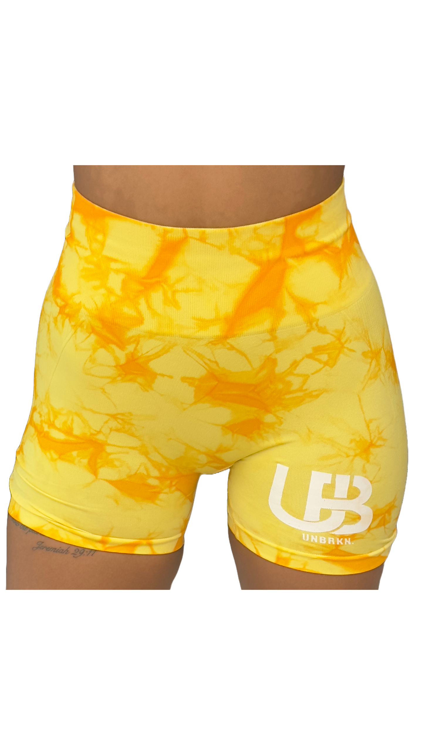 WMNS Tie Dye Short (Yellow)